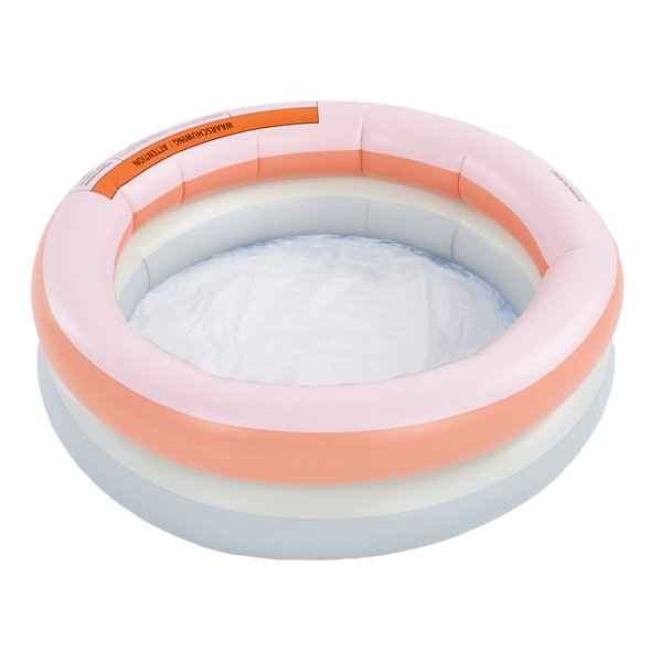 The Swim Essentials, basen dziecięcy, pompowany, okrągły, Rainbow, 63x18cm