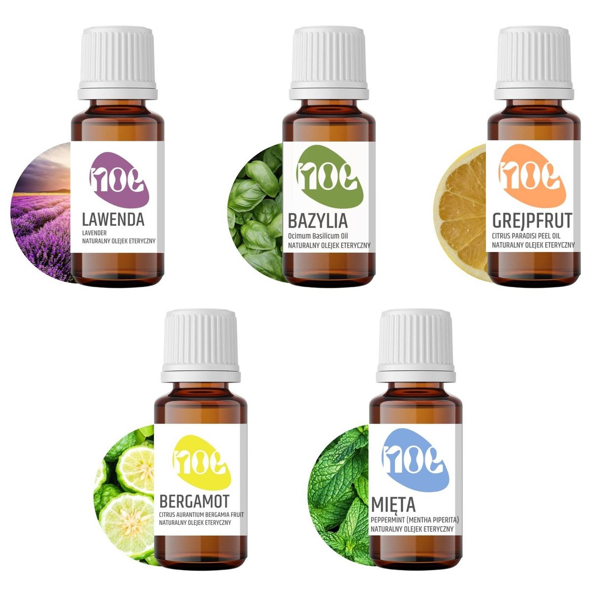 Zestaw Naturalnych Olejków Do Sauny Suchej I Mokrej #4
