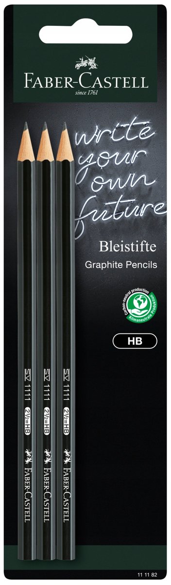 Faber-Castell Ołówek Tradycyjny Grafitowy 1111 3Sz