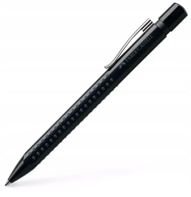 Faber Castell Długopis automatyczny M czarny Grip 2010 FC243999