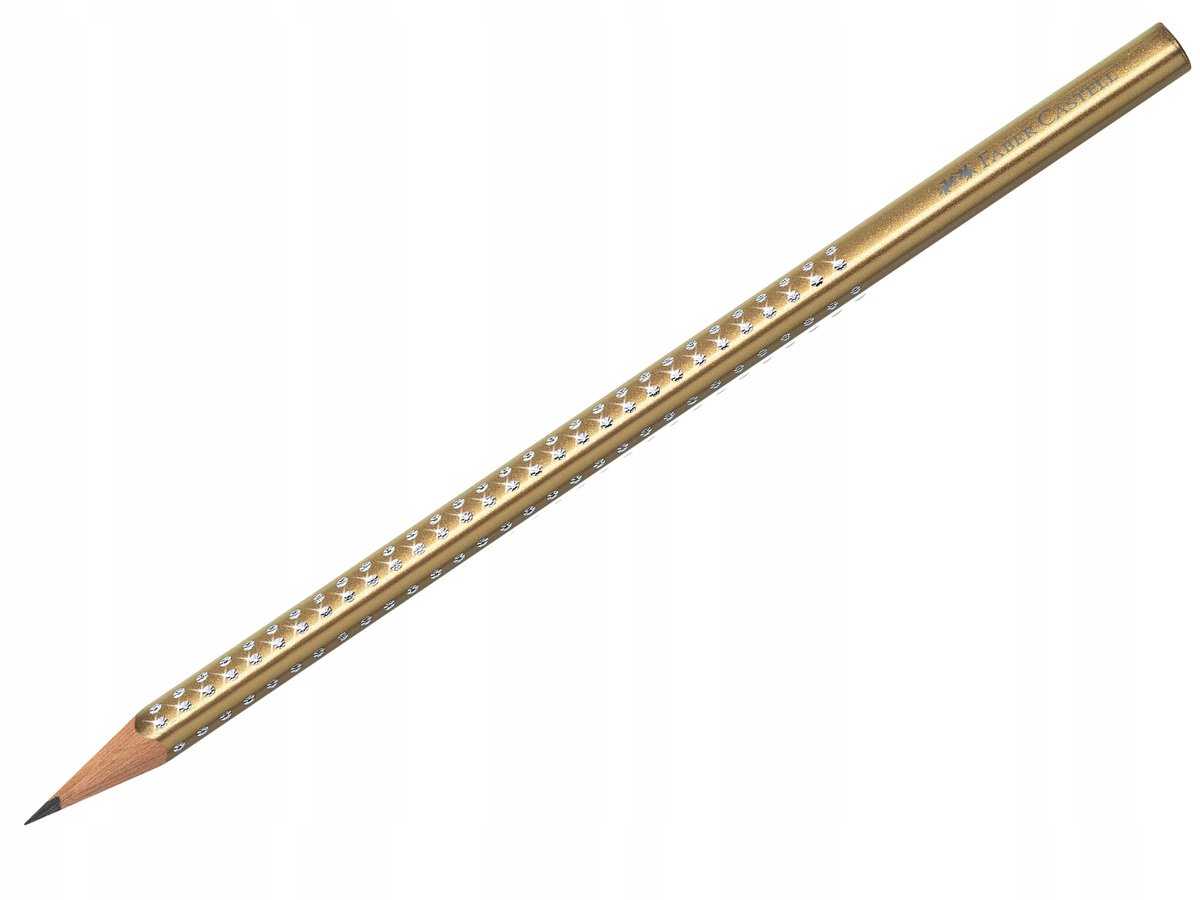 Faber Castell Ołówek Faber-Castell Sparkle metallic złoty