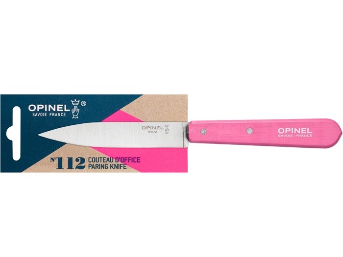 Opinel Nóż kuchenny  Uni No. 112 z rosanem uchwyt z drewna bukowego, niebieski, M 1012386710