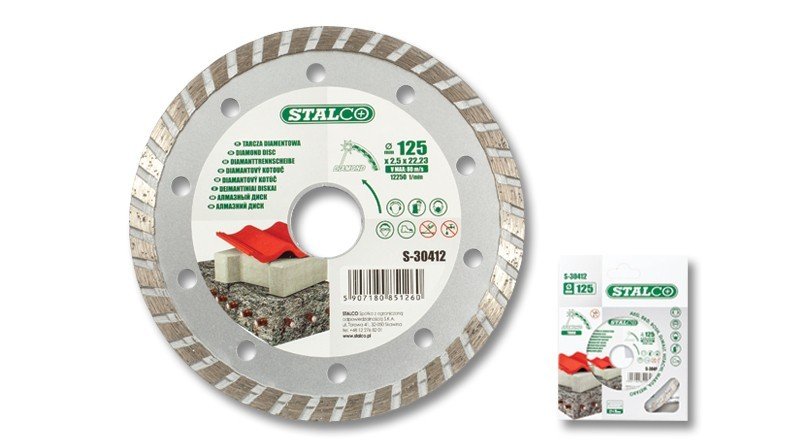 STALCO Tarcza diamentowa turbo 115mm