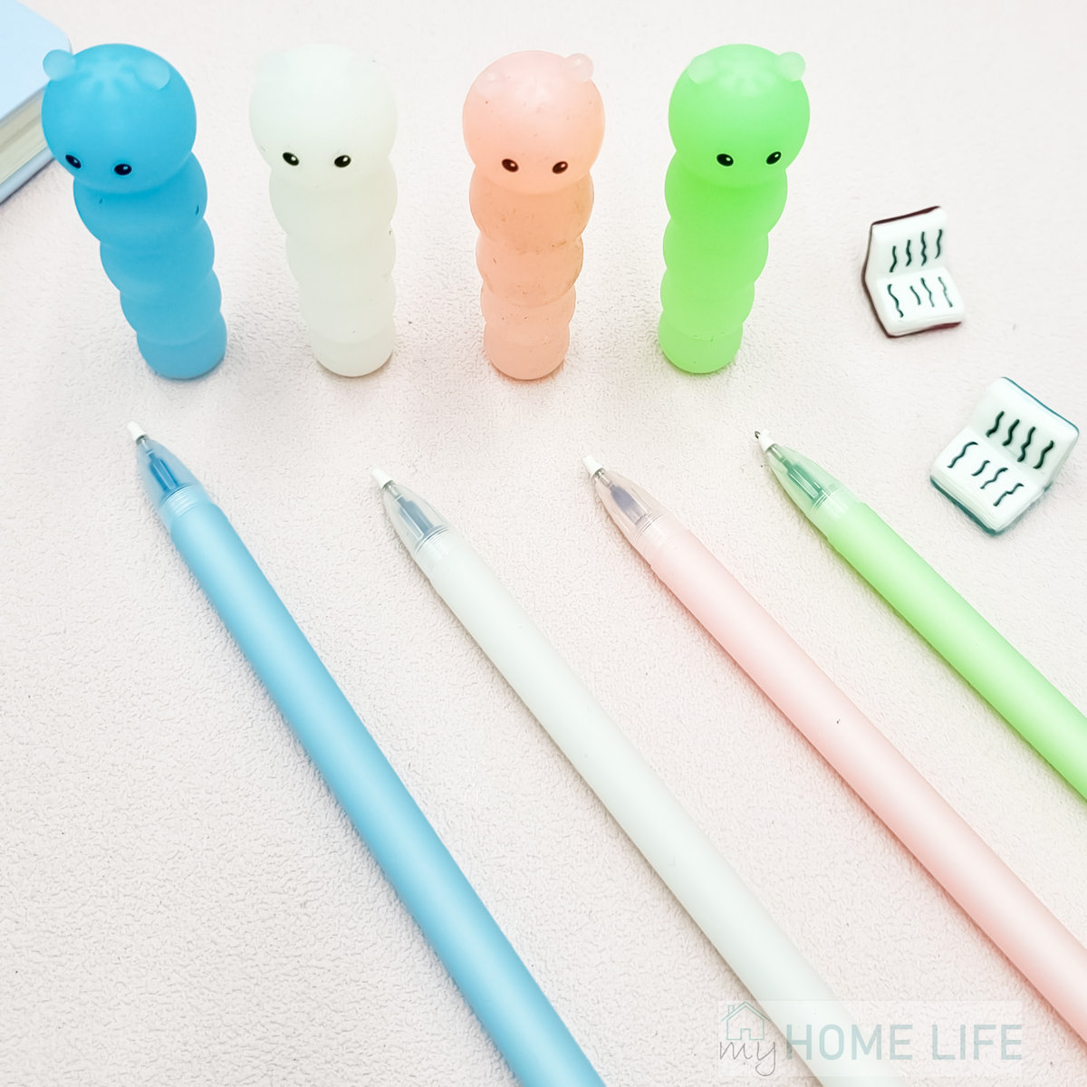 Długopis Żelowy Cienkopis 1Szt Stonoga 4 Kolory