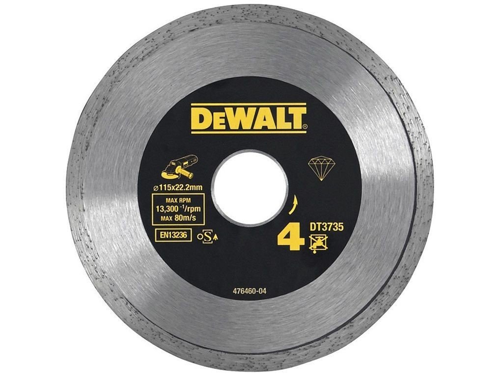 DeWalt DT3735 Tarcza do płytek 115x1,6x7x22.2 ciąg