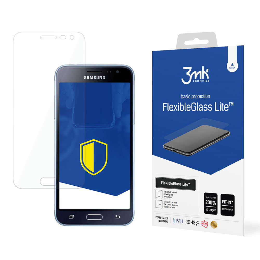 Samsung Galaxy J3 2016 --- 3mk FlexibleGlass Lite