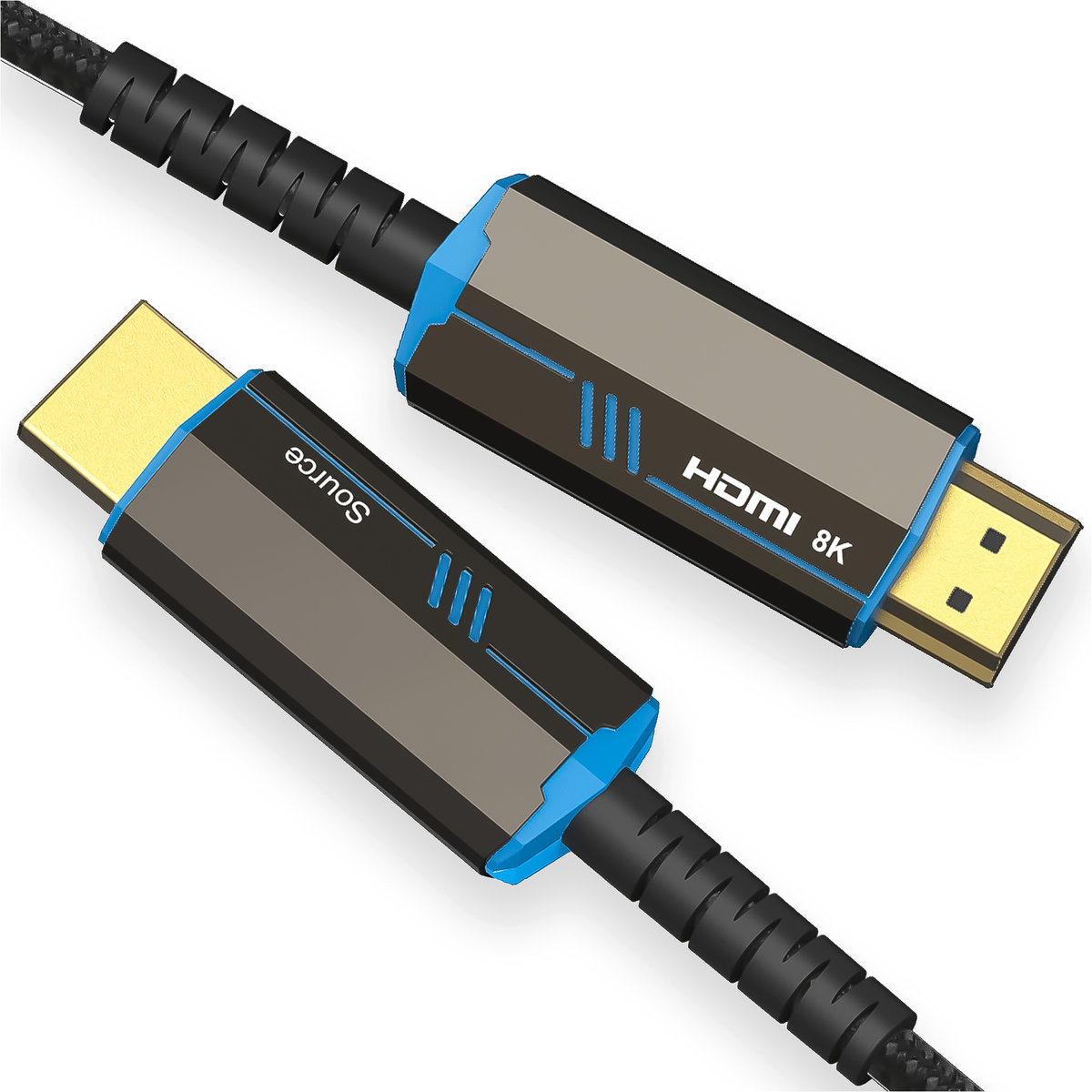 Reagle Kabel Hdmi 2.1 Optyczny Aoc 8K 60Hz 4K 120Hz 15M