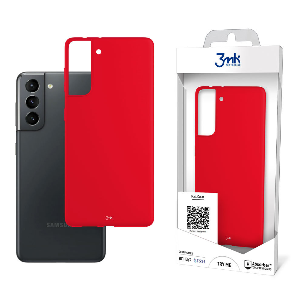 3mk Matt Case do Galaxy S21 strawberry 5903108369039