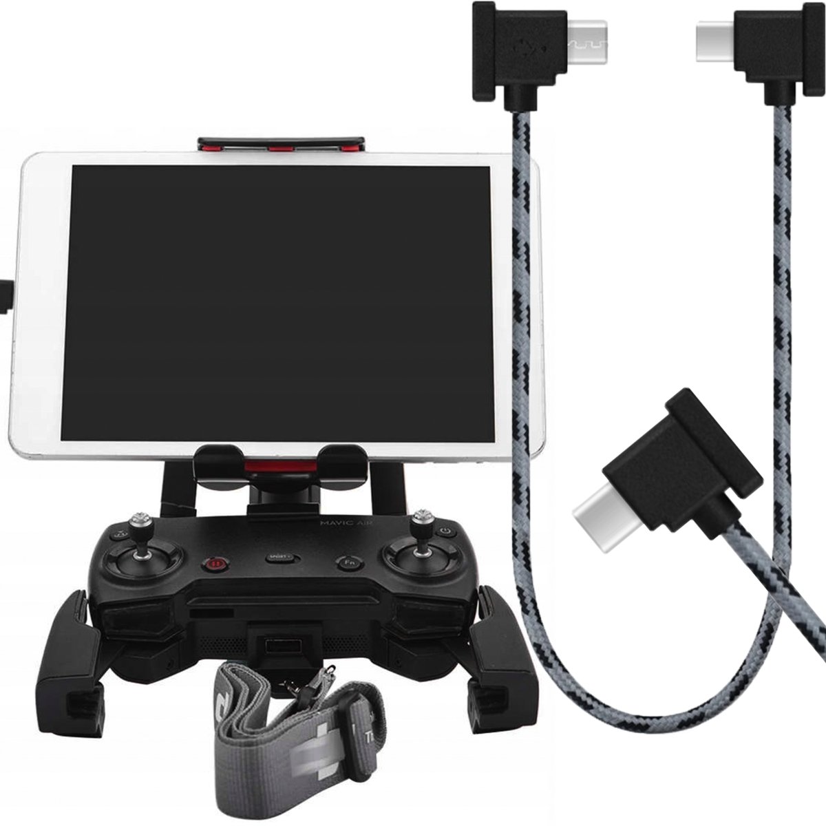 Kabel Nylonowy Dji Mavic Air / Mini / Se / Pro Usb Typ C 30 Cm