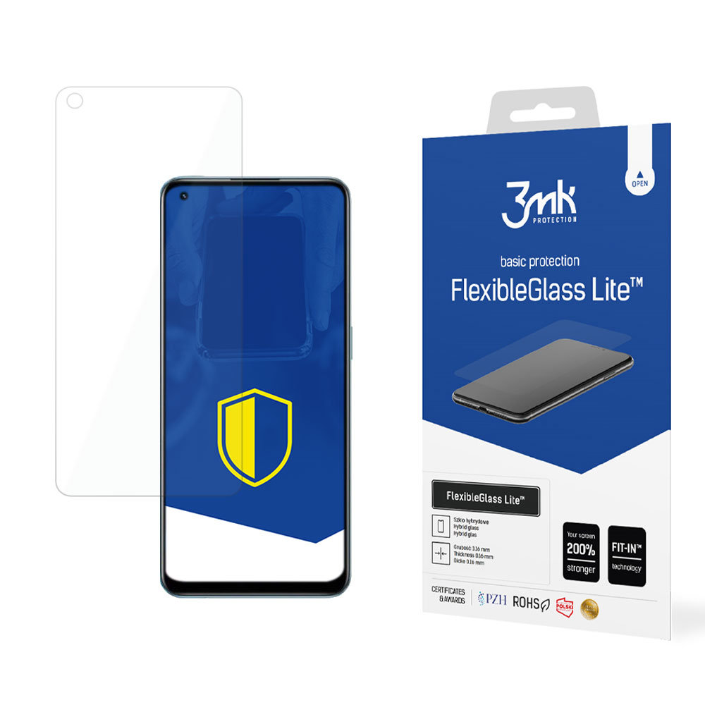 3MK FlexibleGlass Lite Realme 9 Pro+ Szkło Hybrydowe Lite