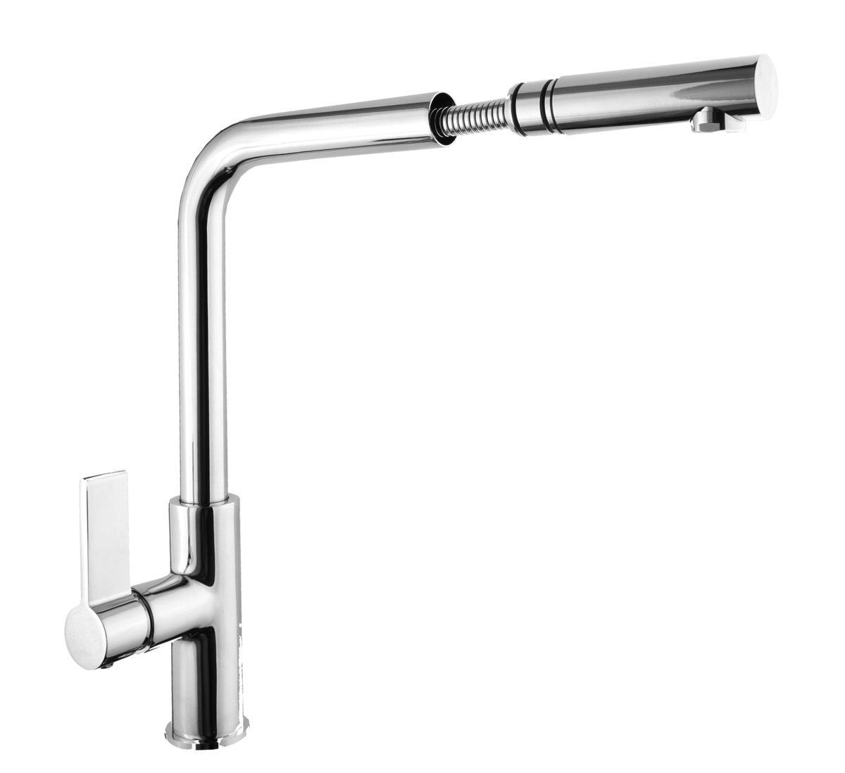 Kran Kuchenny Wyciągany Do Zlewu Chrom Linea