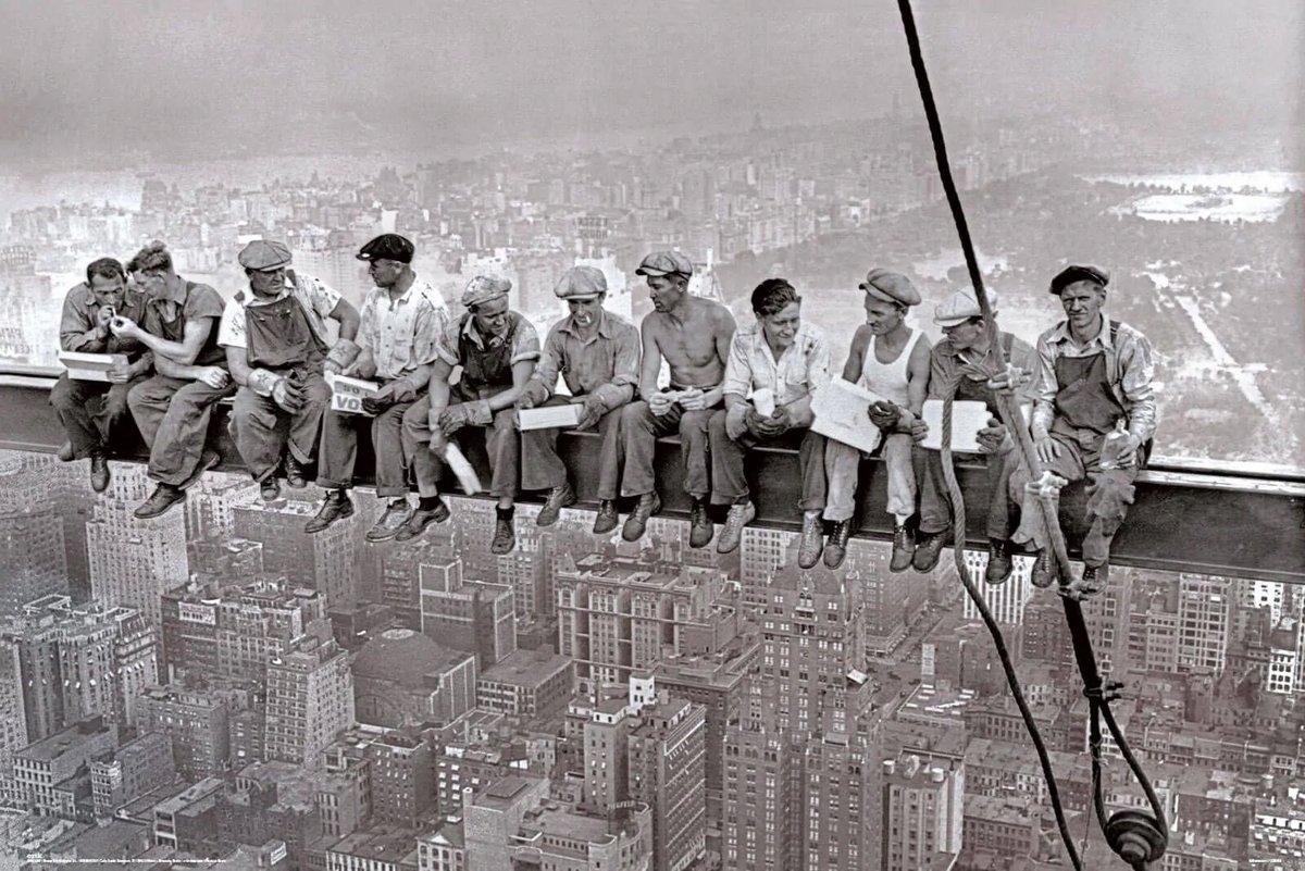Plakat Lunch On A Skyscraper New York 91,5X61Cm