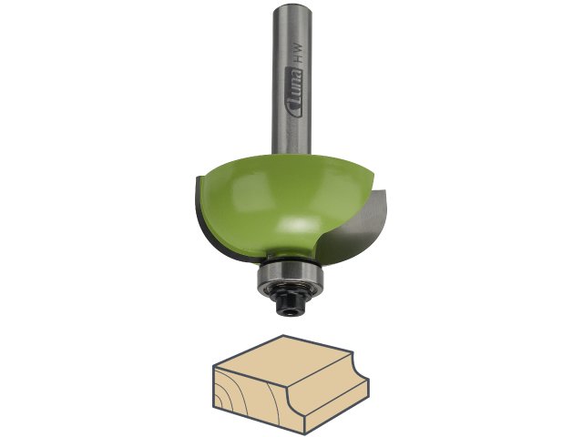 Frez Półkulisty Hm 38Mm Luna Z Łożyskiem Dolnym