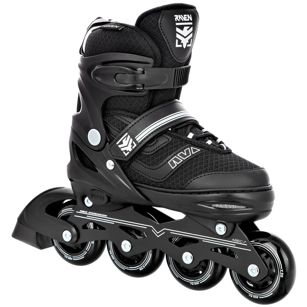 Rolki Raven Drill Black 38-41