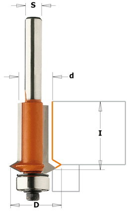 Frez Trymujący Rowkujący Do Drewna Hm 12,7Mm Cmt