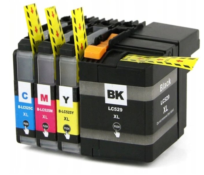 Tusze Do Brother Lc-525Xl Lc-529Xl Do Dcp-J105
