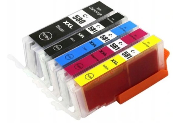 Tusze Do Canon Pgi-580 Cli-581 Do Pixma Ts6350 Ts705