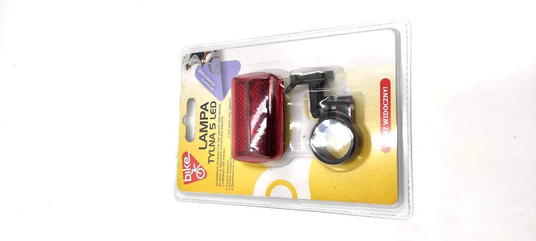 Lampa Rower.Tyl 5-Led Std Bikeok