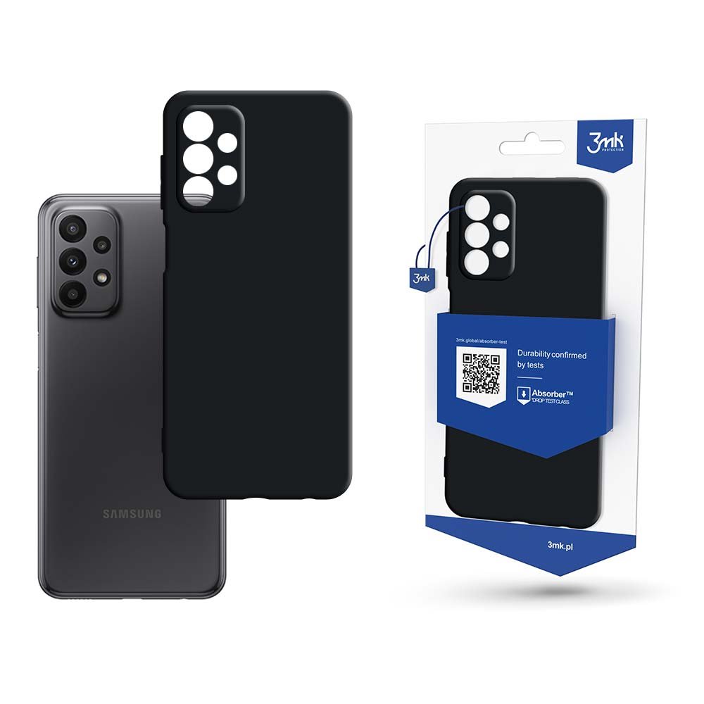3mk Matt Case do Samsung Galaxy A23 4G (czarny)