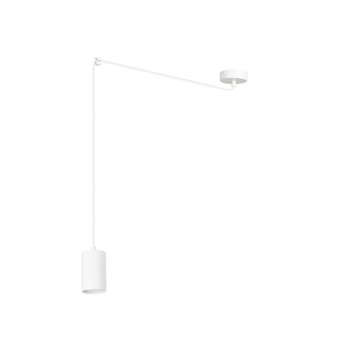 Emibig TRAKER 1 WH/WHITE 525/1 lampa wisząca 1x30W/GU10 IP20 525/1