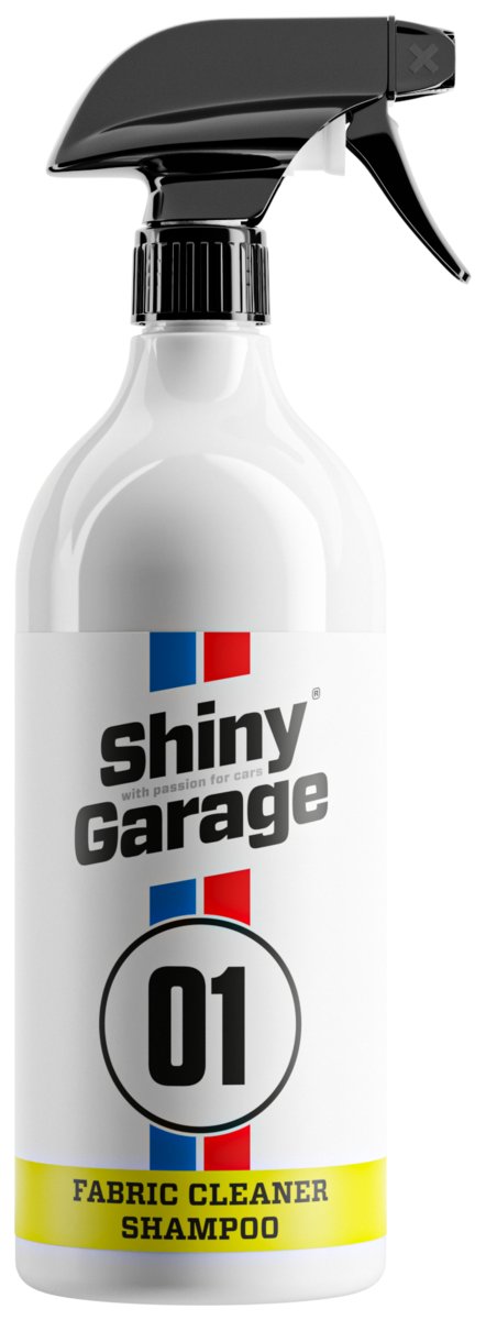 Shiny Garage Fabric Cleaner Shampoo 1L - Do Czyszczenia Tapicerki „Na Sucho”