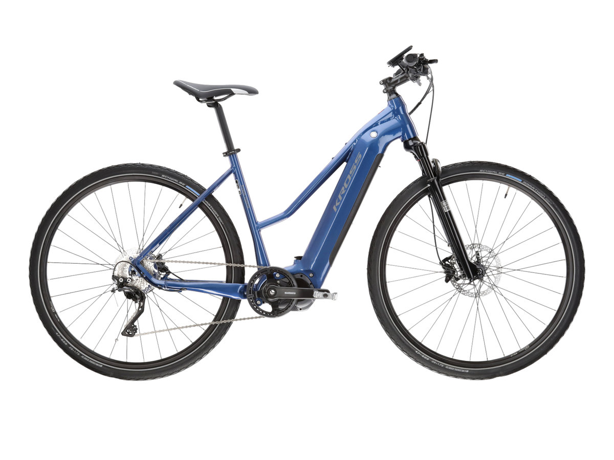 Kross Trans Hybrid 4.0 28 cali Męski Niebieski