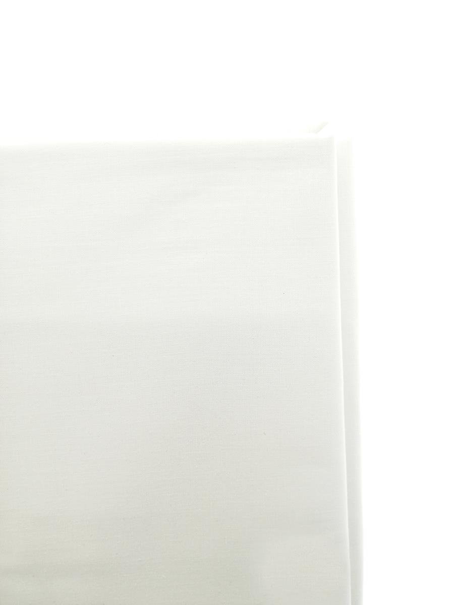 Prześcieradło Bawełniane Bez Gumki 160X200 Rubin Białe