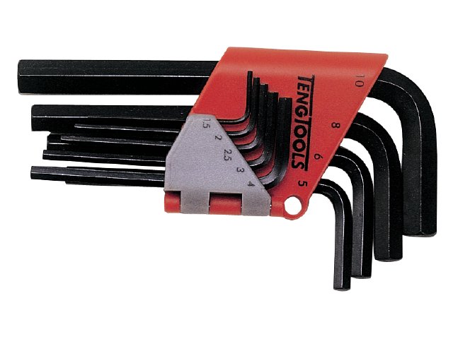 Klucze Trzpieniowe 1,5 - 10 Mm Zestaw 9 Szt. Teng Tools 1479Mm