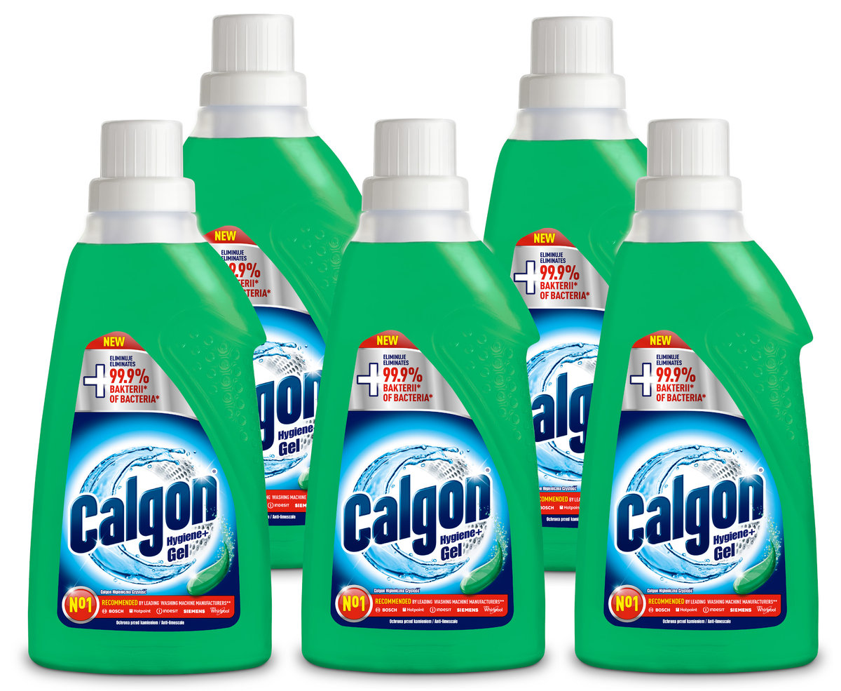 Calgon Hygiene Plus Żel Odkamieniacz 5X 750Ml