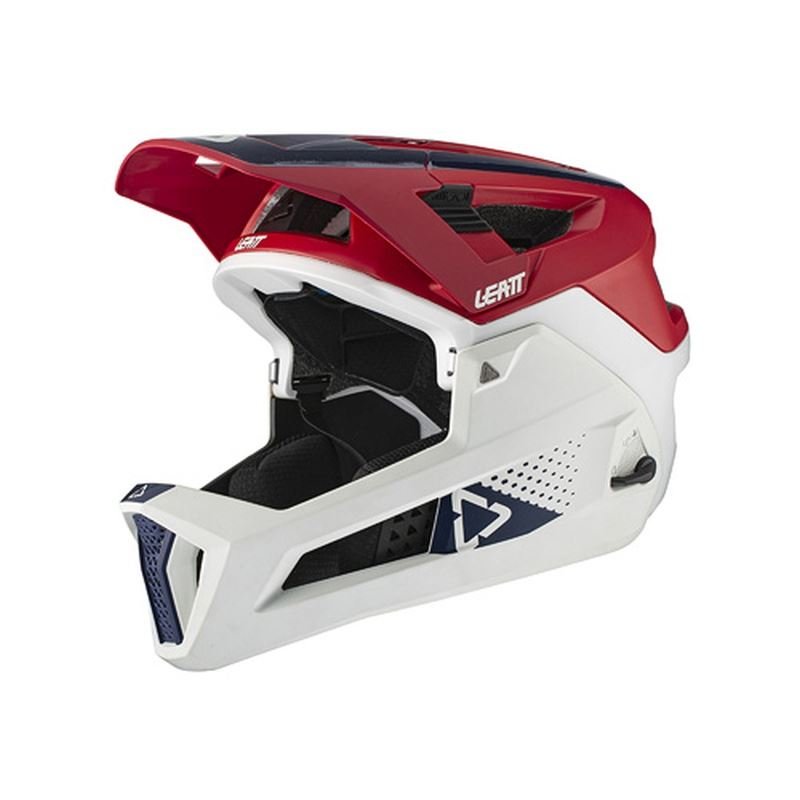 Leatt Leatt DBX 4.0 Enduro Helmet, chilli S | 51-55cm 2021 Kaski MTB LE-HLT-2130/2117/S