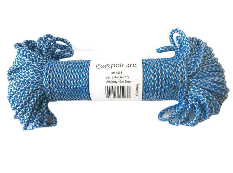 OFERTA DODATKOWA - CHEMIA Linka Sznur Pleciony 40m 3mm 1435 R SZC000254