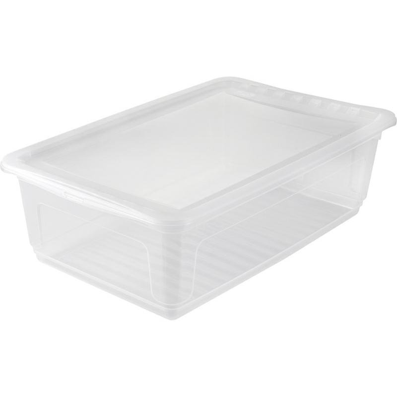 Zdjęcia - Pozostałe meble Keeeper Pojemnik Clearbox Bea 30l Transparentny 1058200... 