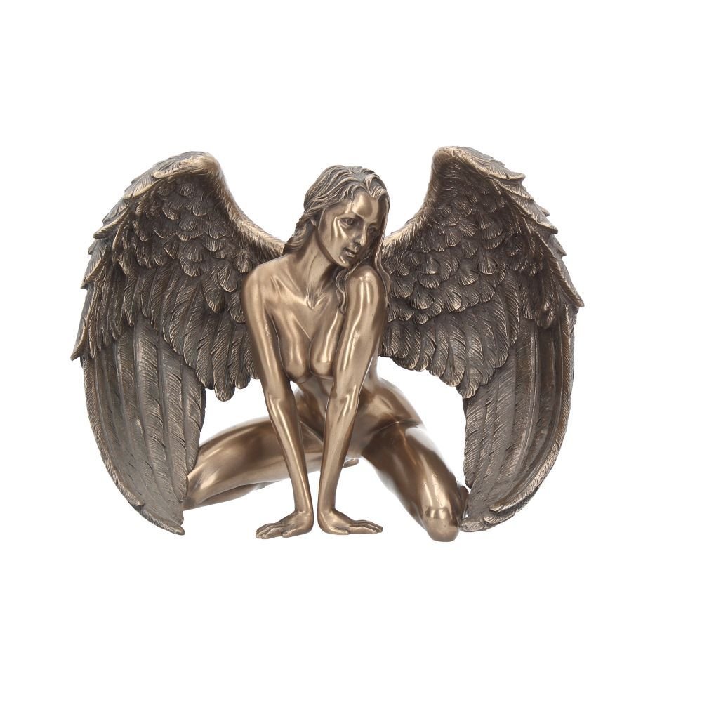Angels Passion - figurka anioła (17,5 cm) z polyresinu i brązu