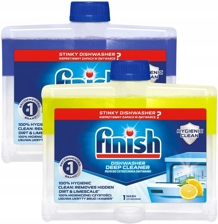 Finish Zestaw Płyn Czyścik Zmywarki Mix 2 X 250Ml