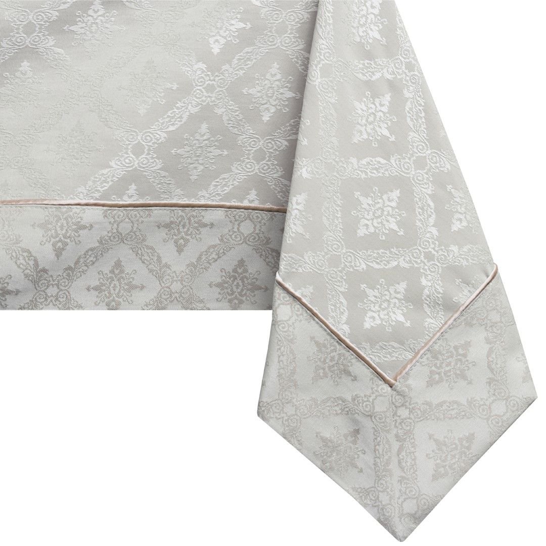 Obrus Maya Beżowy Drukowany Klasyczny 160x220 DecoKing - TCLOTH/DK/MAYA/BRD/PPG/LIGHTBEIGE/160X220