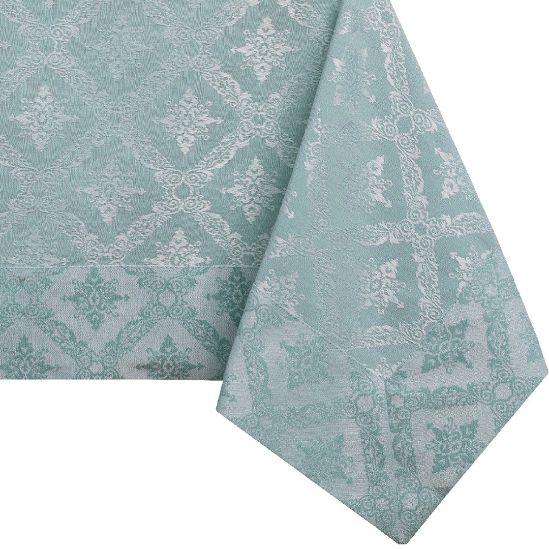 Obrus Maya Miętowy Drukowany Klasyczny 120x220 DecoKing - TCLOTH/DK/MAYA/BRD/MINT/120X220