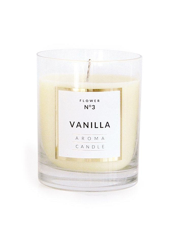Lumarko Lumarko Świeca Woskowa Vanilla 8xh10cm! BC0564 Mondex