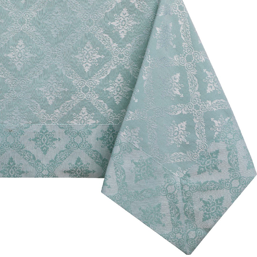 Obrus Maya Miętowy Drukowany Klasyczny 140x350 DecoKing - TCLOTH/DK/MAYA/BRD/MINT/140X350