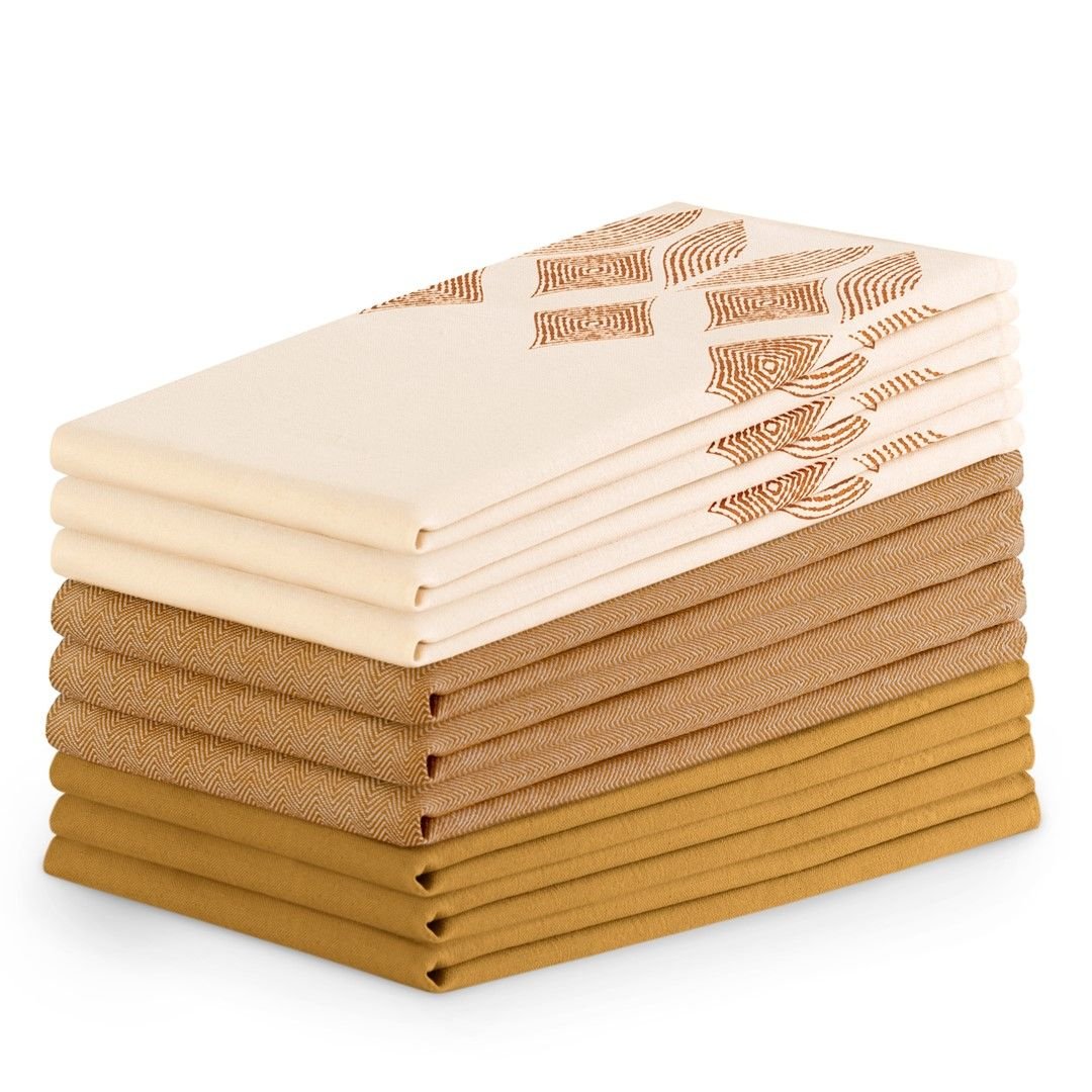 AmeliaHome bawełniane ściereczki kuchenne 9 szt. 50X70.