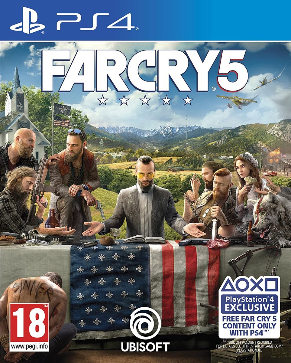 Zdjęcia - Gra Ubisoft FAR CRY 5 / PS4 / SKLEP WARSZAWA / URSYNÓW MOKOTÓW / CH LAND - METRO SŁUŻE 