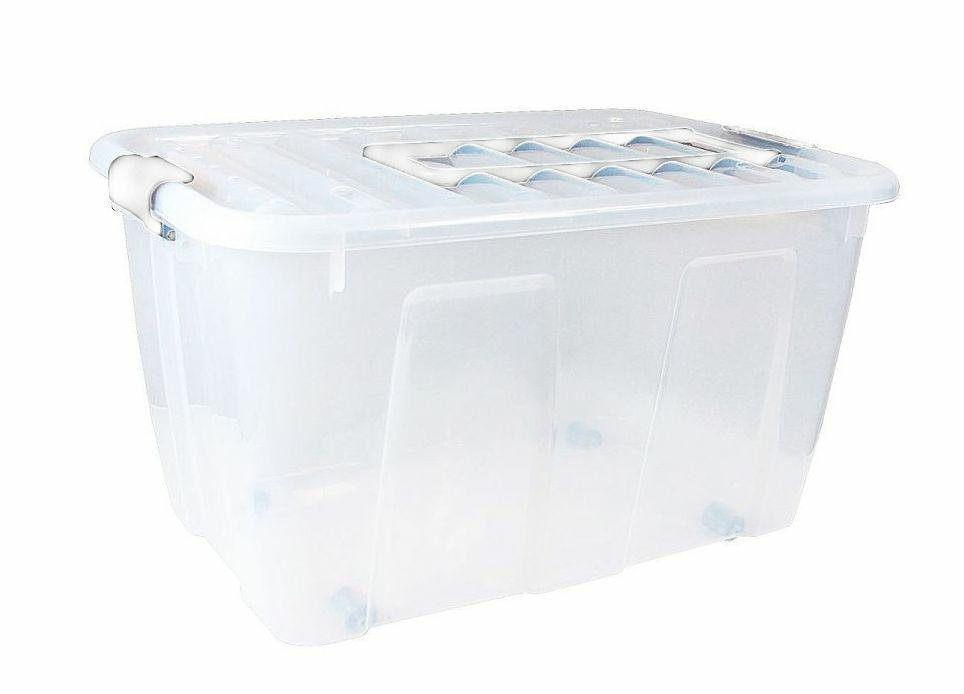 Plast Team POLAND SP. Z O.O. POJEMNIK HOME BOX ROLL. 86L Z RĄCZ.2227 TEA000365