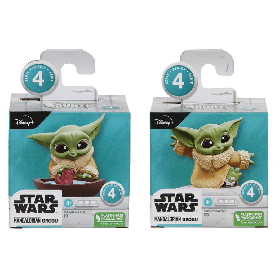 Hasbro, Figurka kolekcjonerska, STAR WARS THE MANDALORIAN BABY GROGU™ SEA2, 2-PAK NO. 4, F5185