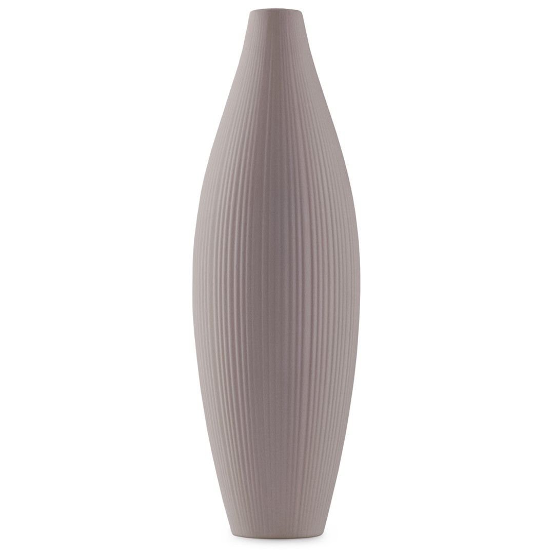 Wazon THALI kolor cappuccino styl boho do wewnątrz ameliahome - VASE/AH/THALI/CACAO/7X23