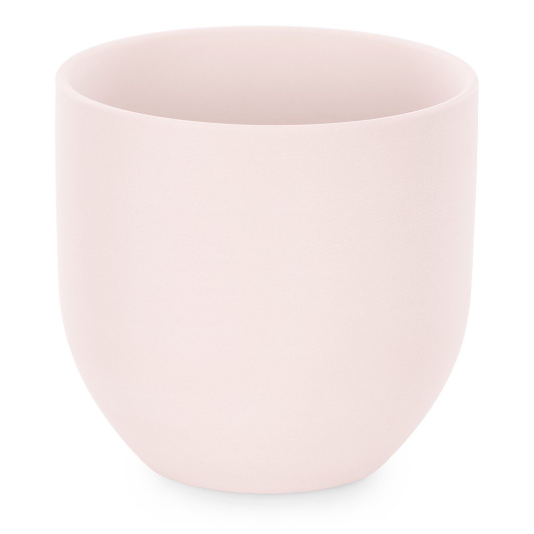 Świecznik SHIRE kolor pudrowy róż styl nowoczesny do wewnątrz ameliahome - CANDLEHOLDER/AH/SHIRE/POWDERPINK/10X9,8