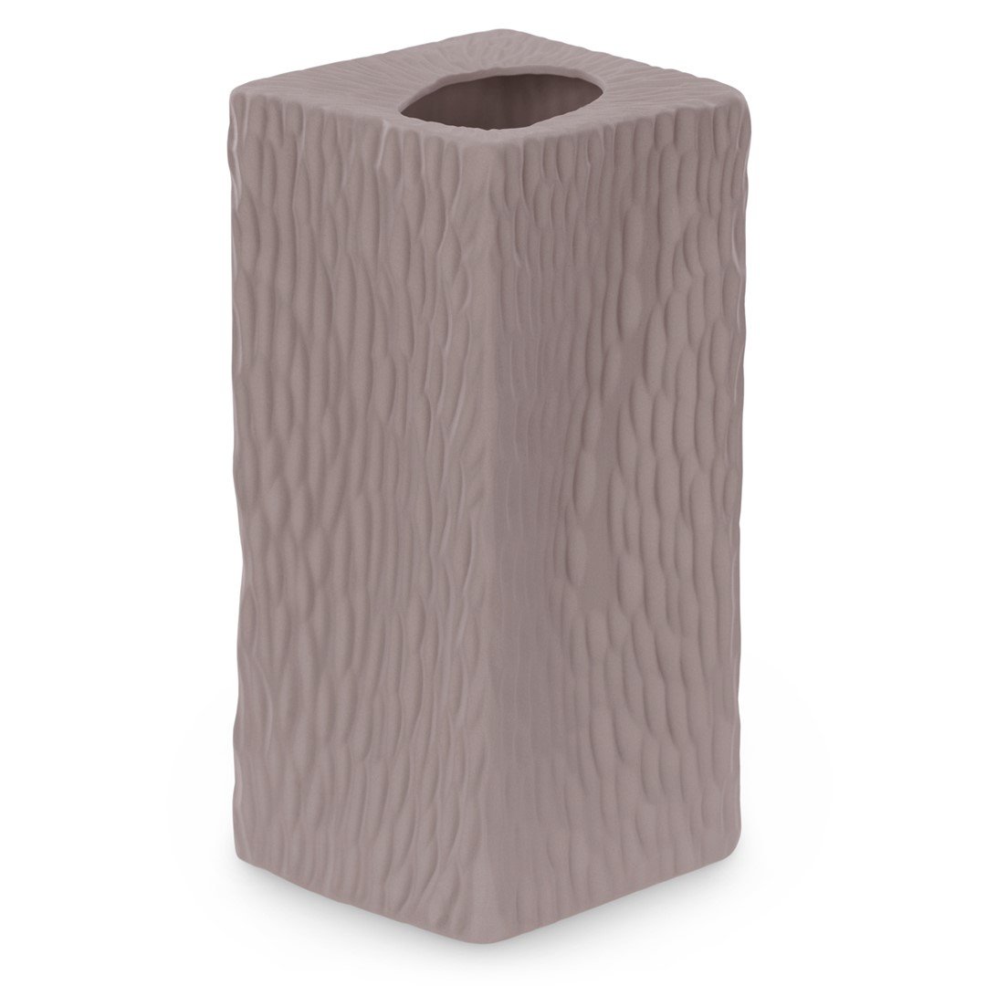Wazon DEVON kolor cappuccino styl minimalistyczny do wewnątrz ameliahome - VASE/AH/DEVON/CACAO/10,2X22,7
