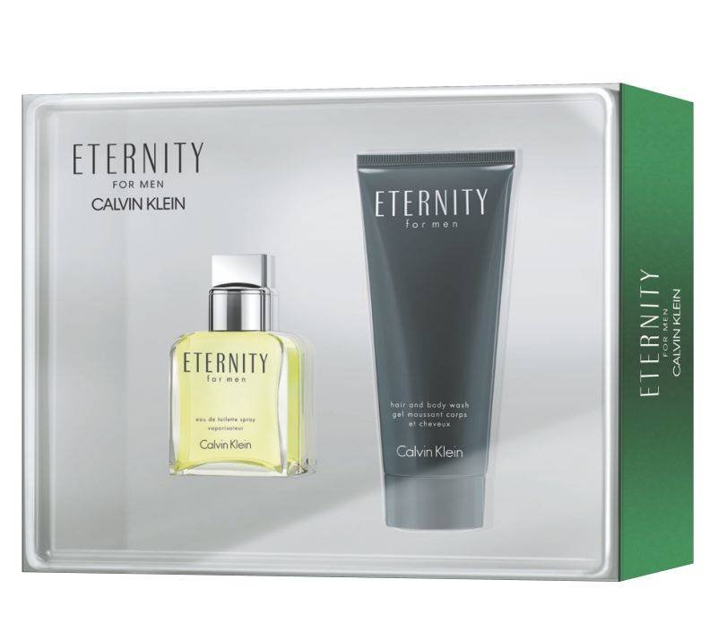 Calvin Klein Eternity for Men komplet (100 ml EDT & 100 ML SG)