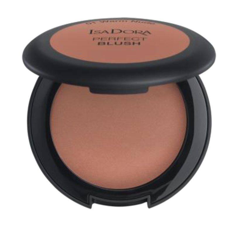 IsaDora Perfect Blush pudrowy róż do policzków 01 Warm Nude 3360