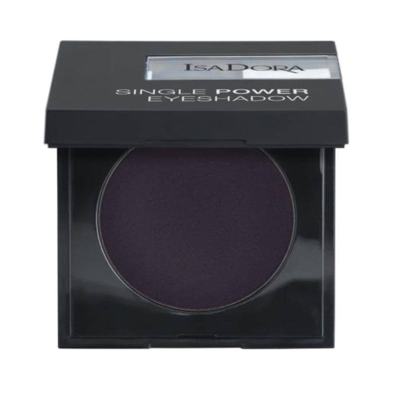 IsaDora Single Power precyzyjny cień do powiek 04 Black Plum 2,2 g MATOWY - 04 Black Plum