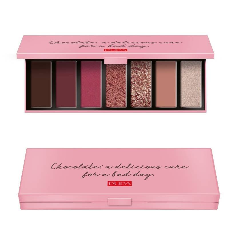 Pupa Zero Calorie Eyeshadows Palette Ruby Chocolate 9,45 g