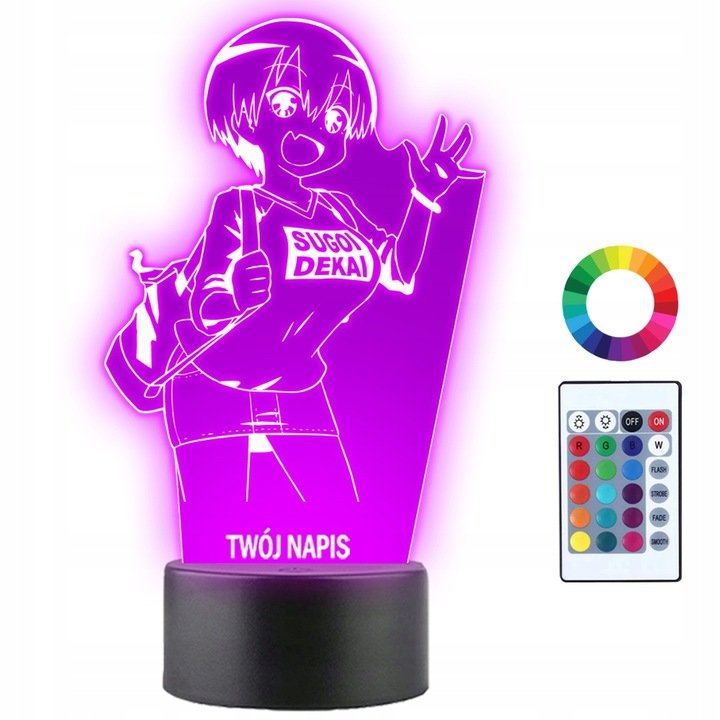 Lampka Nocna LED 3D Mai Waifu Seishun Buta Yarou